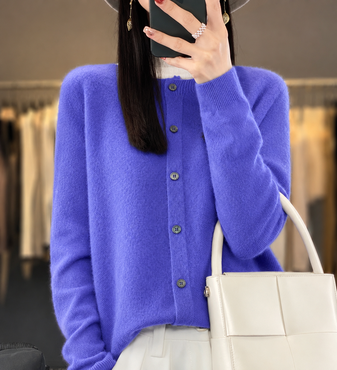 Vera | Women's Buttoned Knit Cardigan