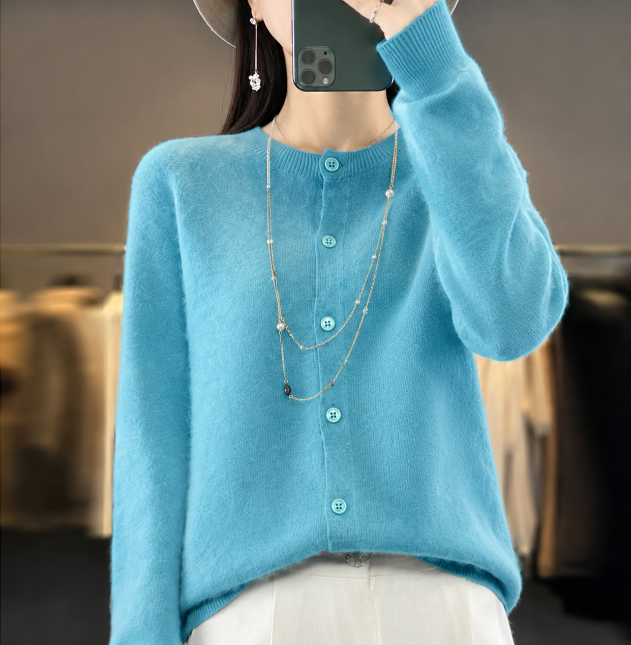 Vera | Women's Buttoned Knit Cardigan