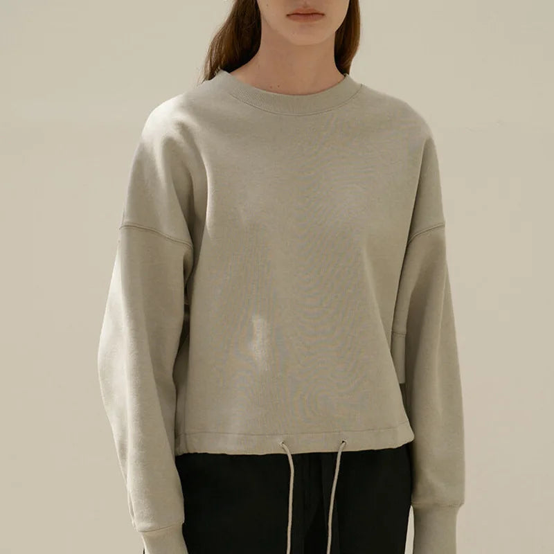 Women's Oversized Cotton Hoodie Pullover Streetwear