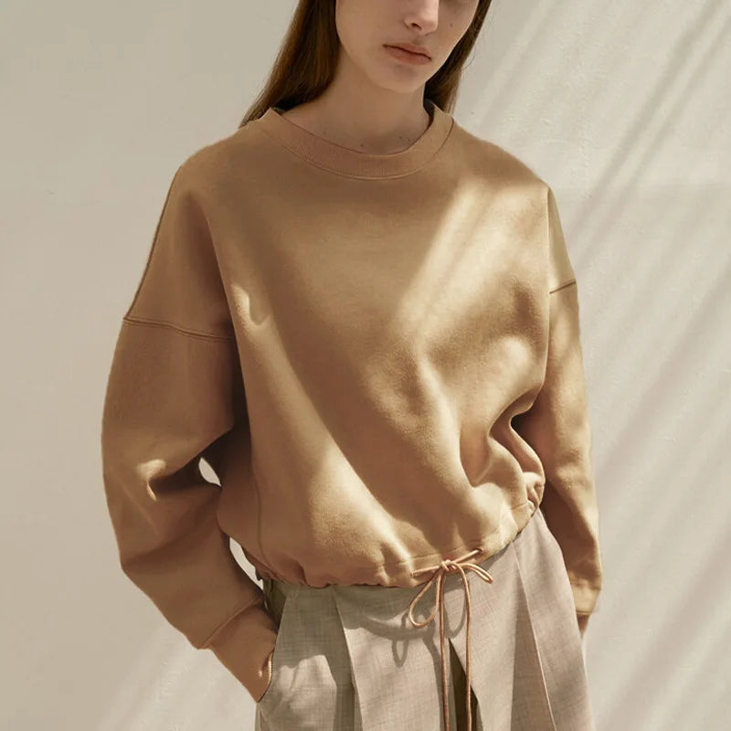 Women's Oversized Cotton Hoodie Pullover Streetwear