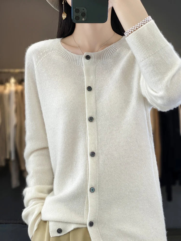 Vera | Women's Buttoned Knit Cardigan