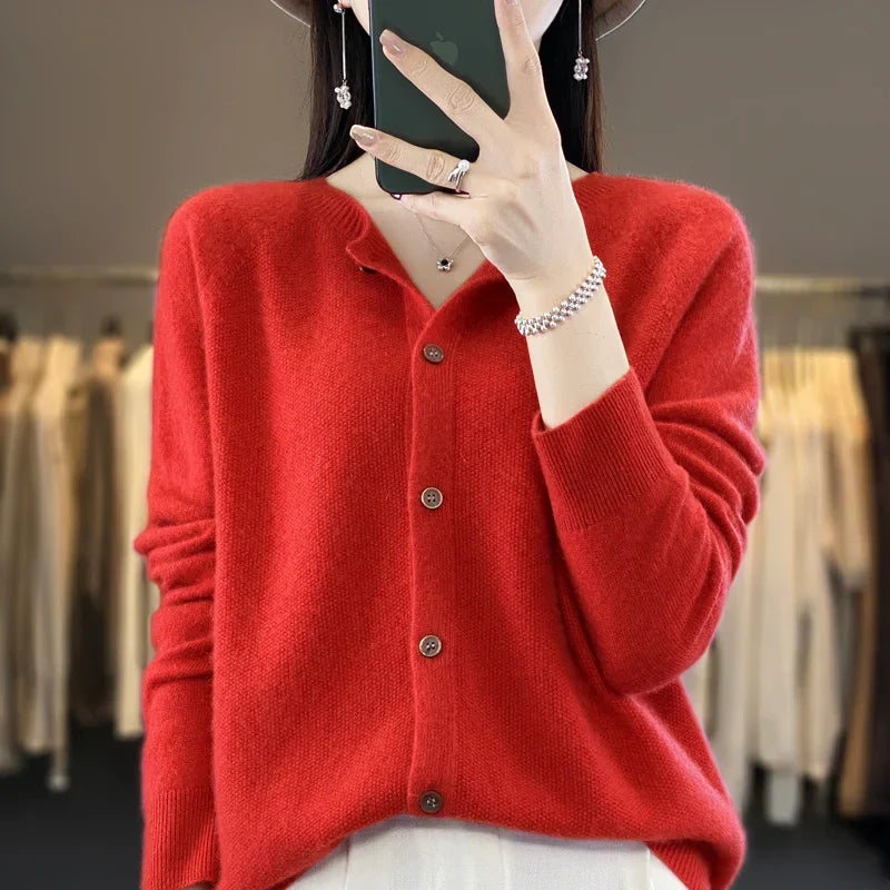 Vera | Women's Buttoned Knit Cardigan