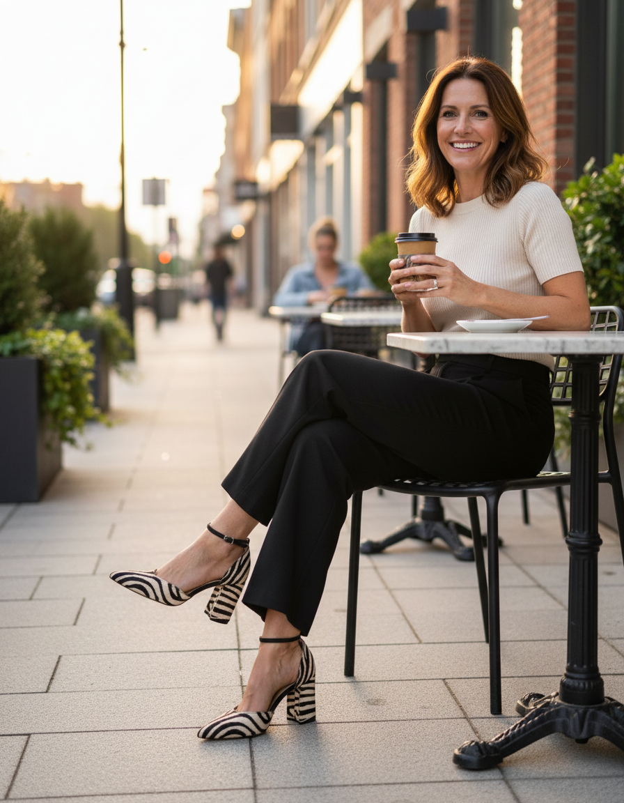 Bravelynn | Women's Open Toe Block Heel Sandals