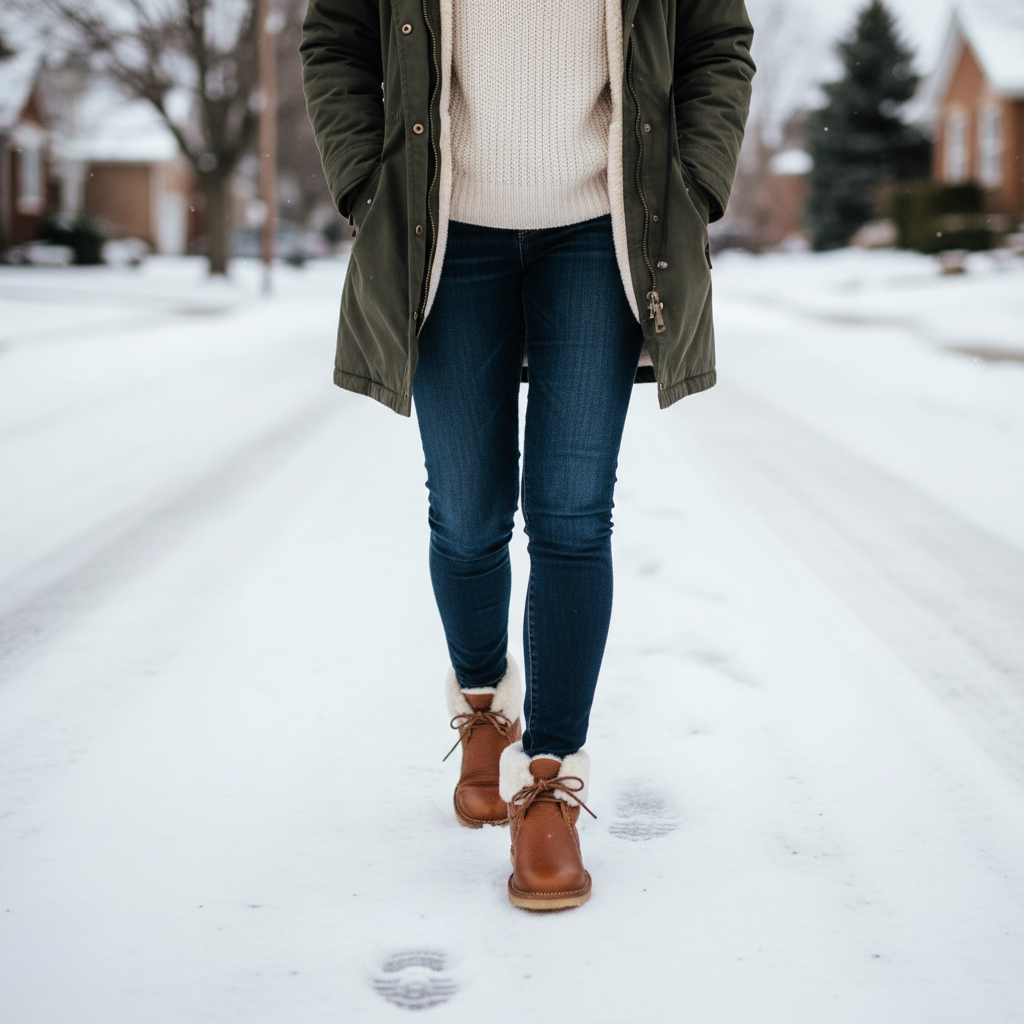 Danielle | Women's Lace-Up Cushioned Ankle Boots