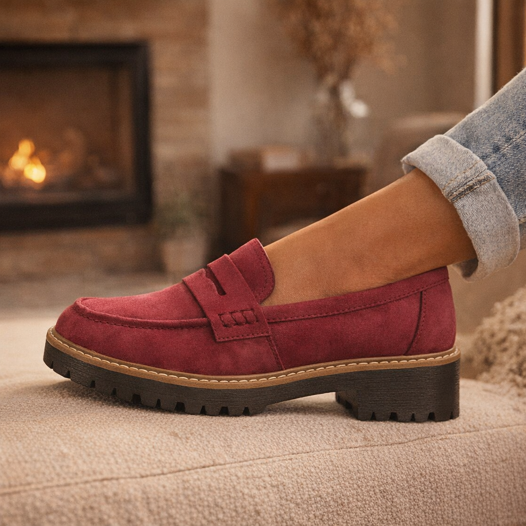 Destiny | Women's Suede Slip-On Loafers