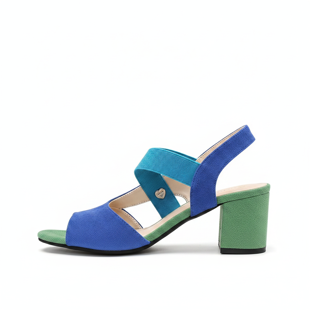 Elara | Women's Cross Strap Block Heel Pumps