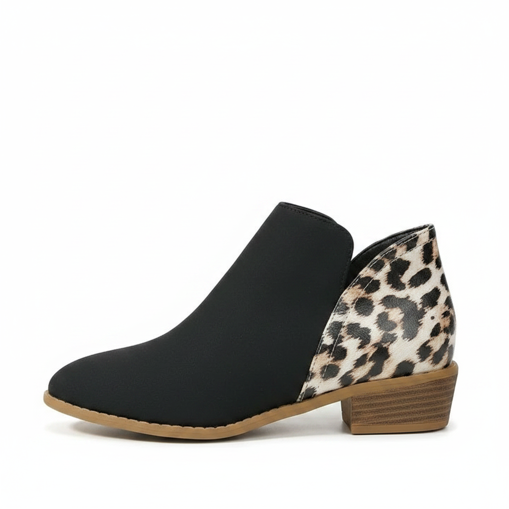 Elyzandra | Women's Side Zip Wide Width Ankle Boots
