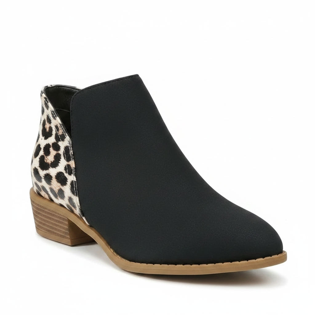 Elyzandra | Women's Side Zip Wide Width Ankle Boots