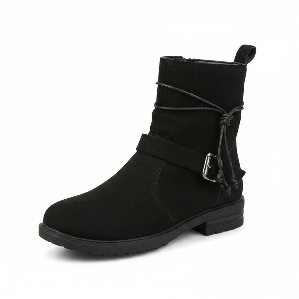 Emily | Women's Pointed Toe Kitten Heel Ankle Boots