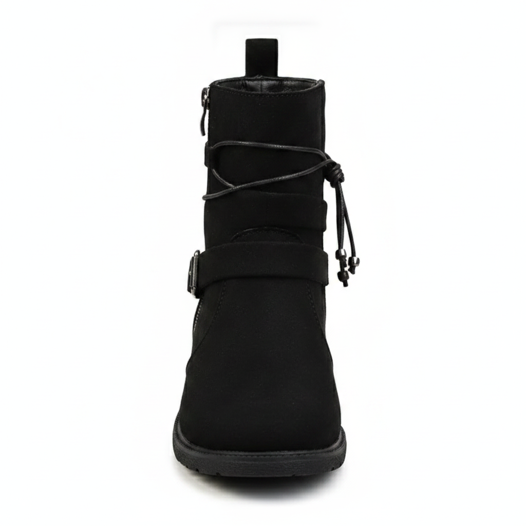 Emily | Women's Pointed Toe Kitten Heel Ankle Boots