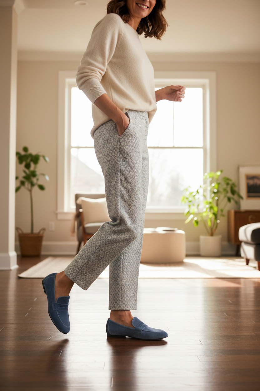 Helena | Women's Classic Velvet Slip-On Loafers