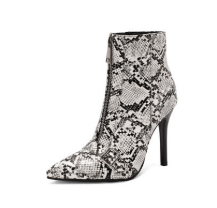 Zia | Women's Buckle Strap High Heel Booties