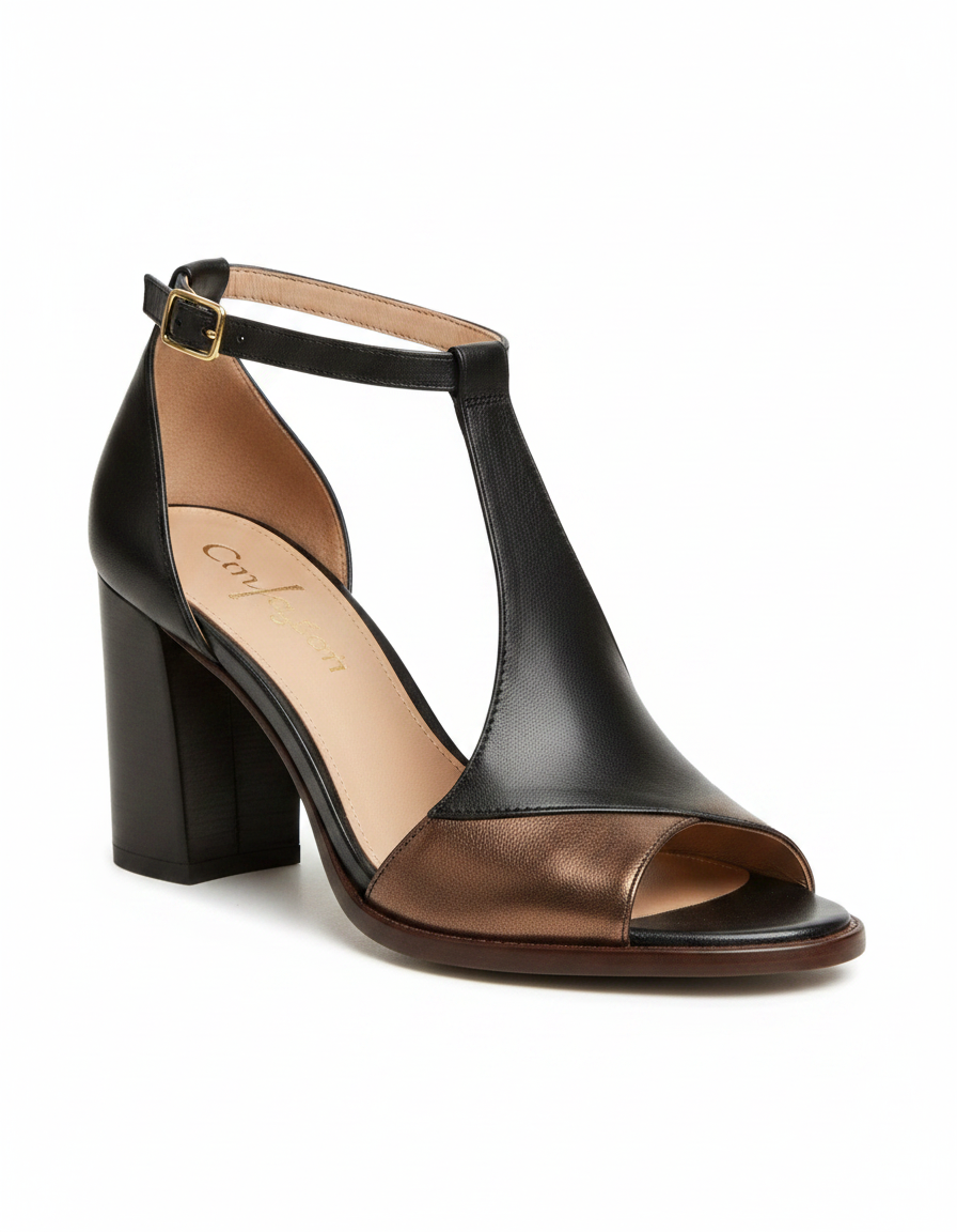 Kenzira | Women's Block Heel Ankle Strap Sandals