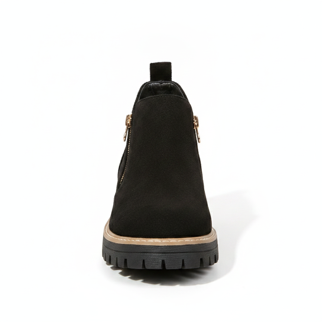 Liora | Women's Suede Knee High Heeled Boots
