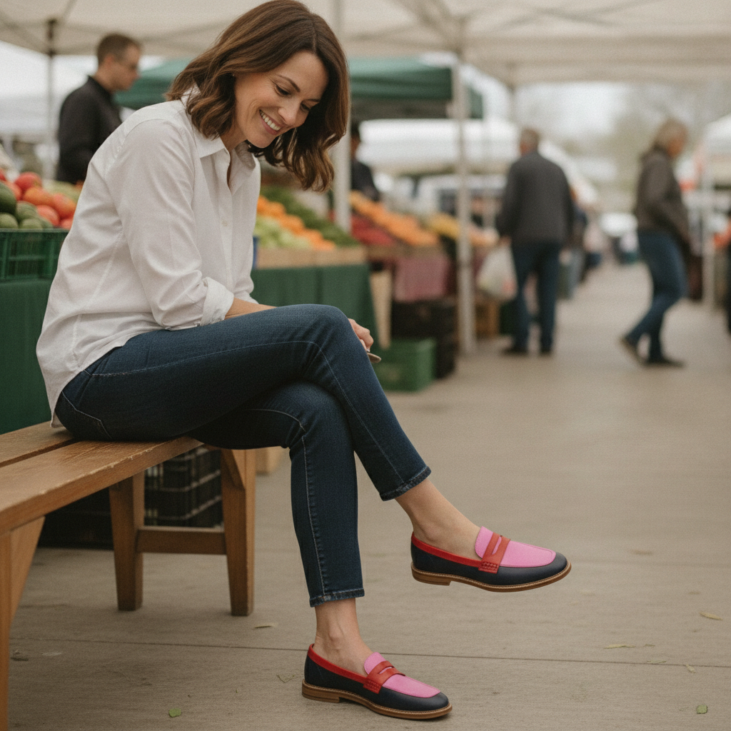 Lynette | Women's Classic Slip-On Loafers