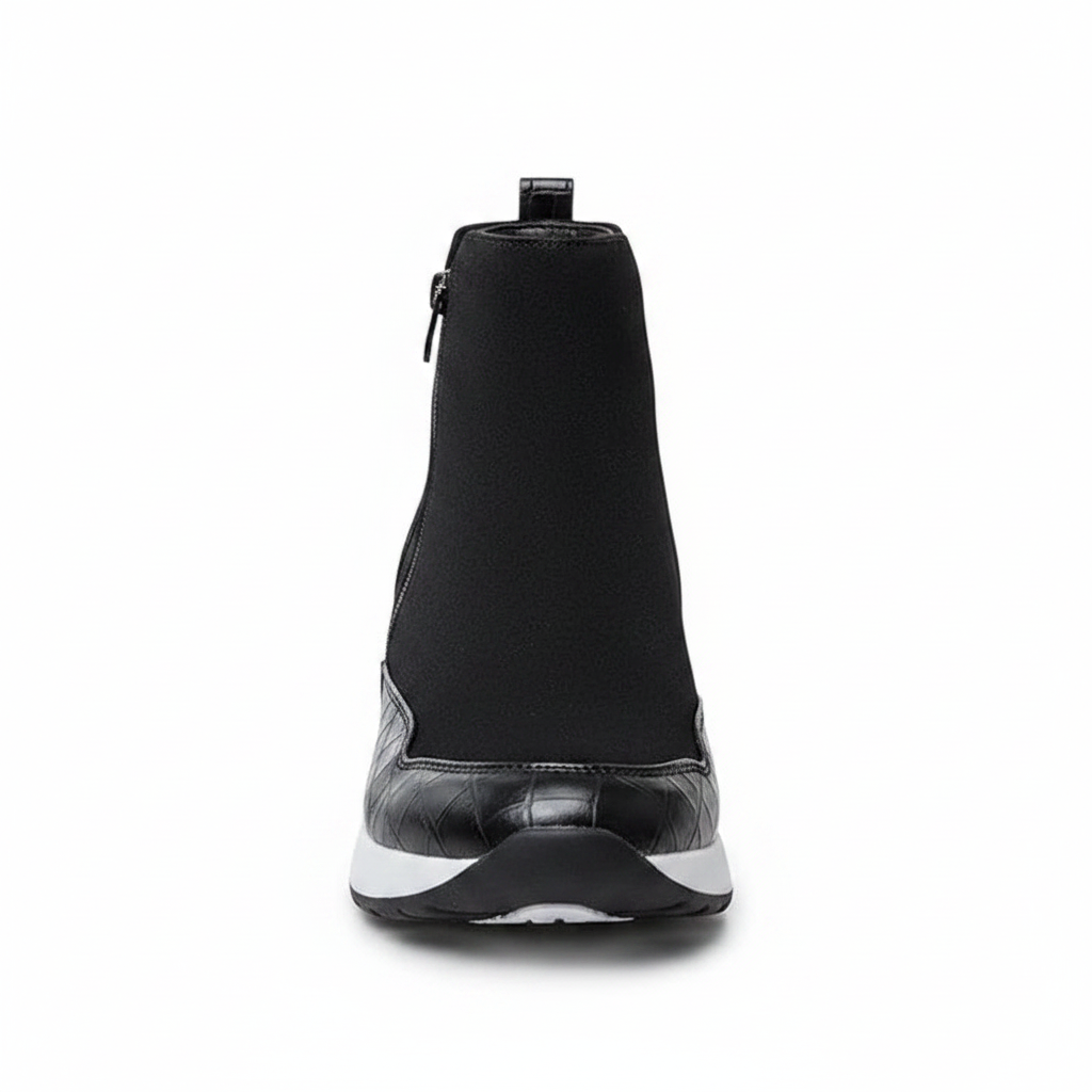 Maele | Women's Lace-Up Wide Fit Leather Boots