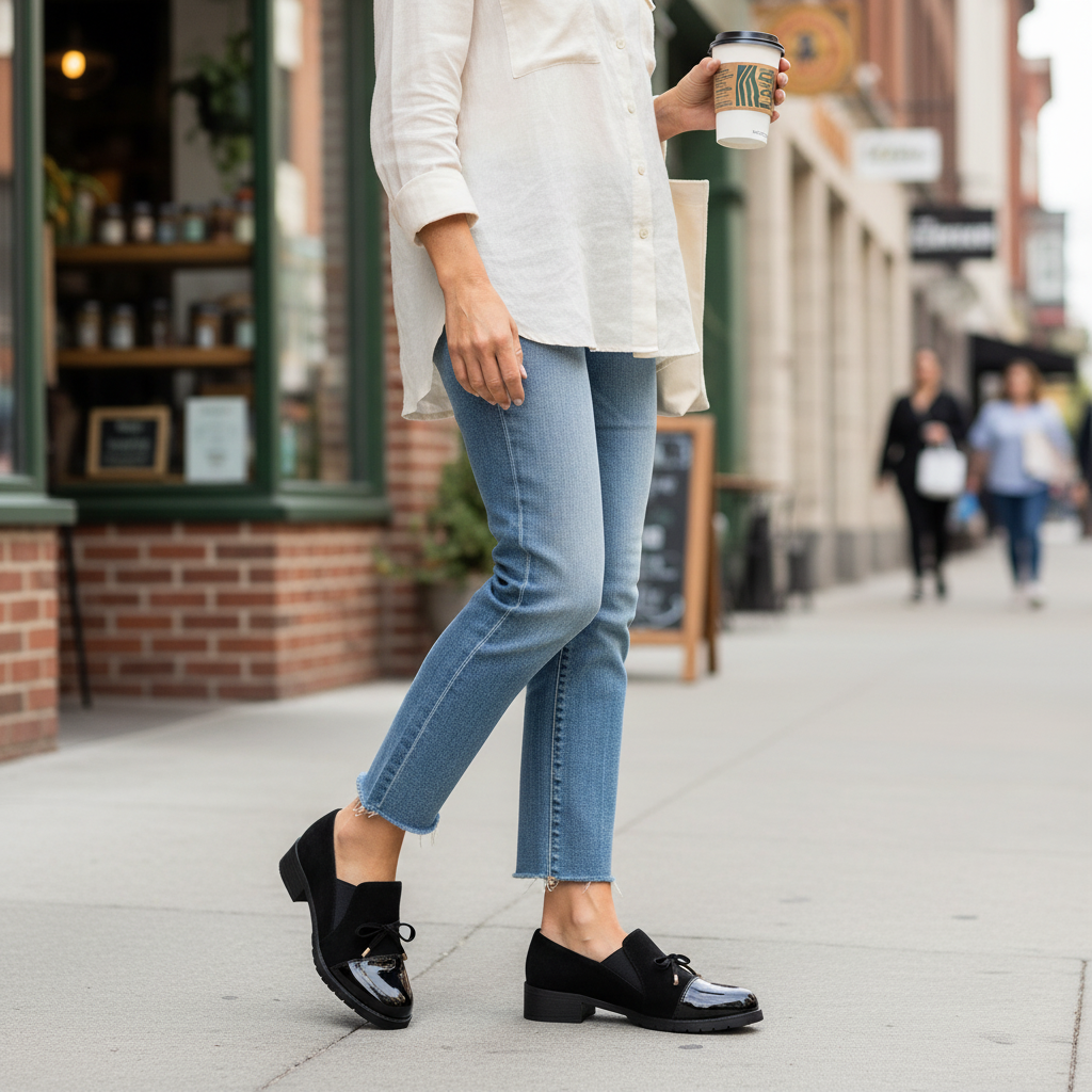 Margot | Women's Bow Detail Slip-On Loafers
