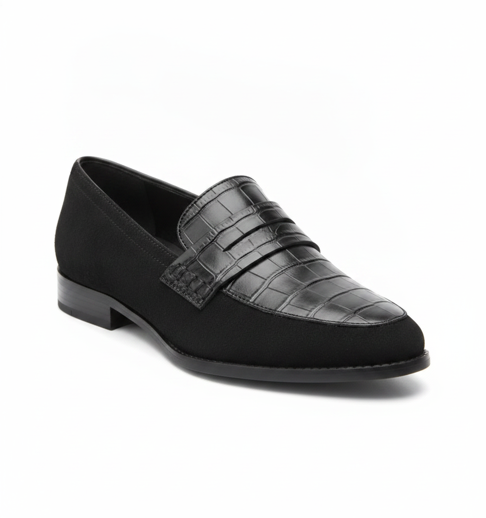 Mariluz | Women's Leather Slip-On Loafers