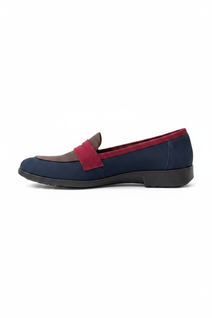 Mirabel | Women's Color Block Slip-On Loafers