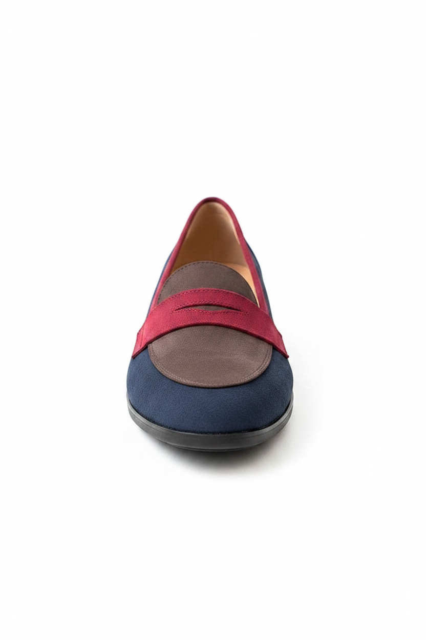 Mirabel | Women's Color Block Slip-On Loafers
