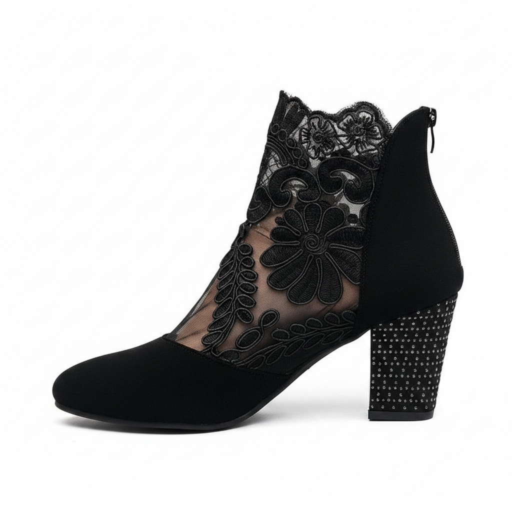 Norene | Women's Wide Width Open Toe Block Heels