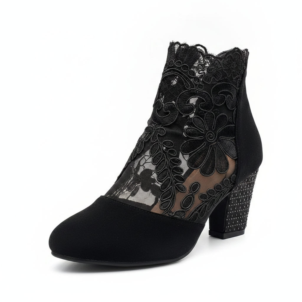 Norene | Women's Wide Width Open Toe Block Heels