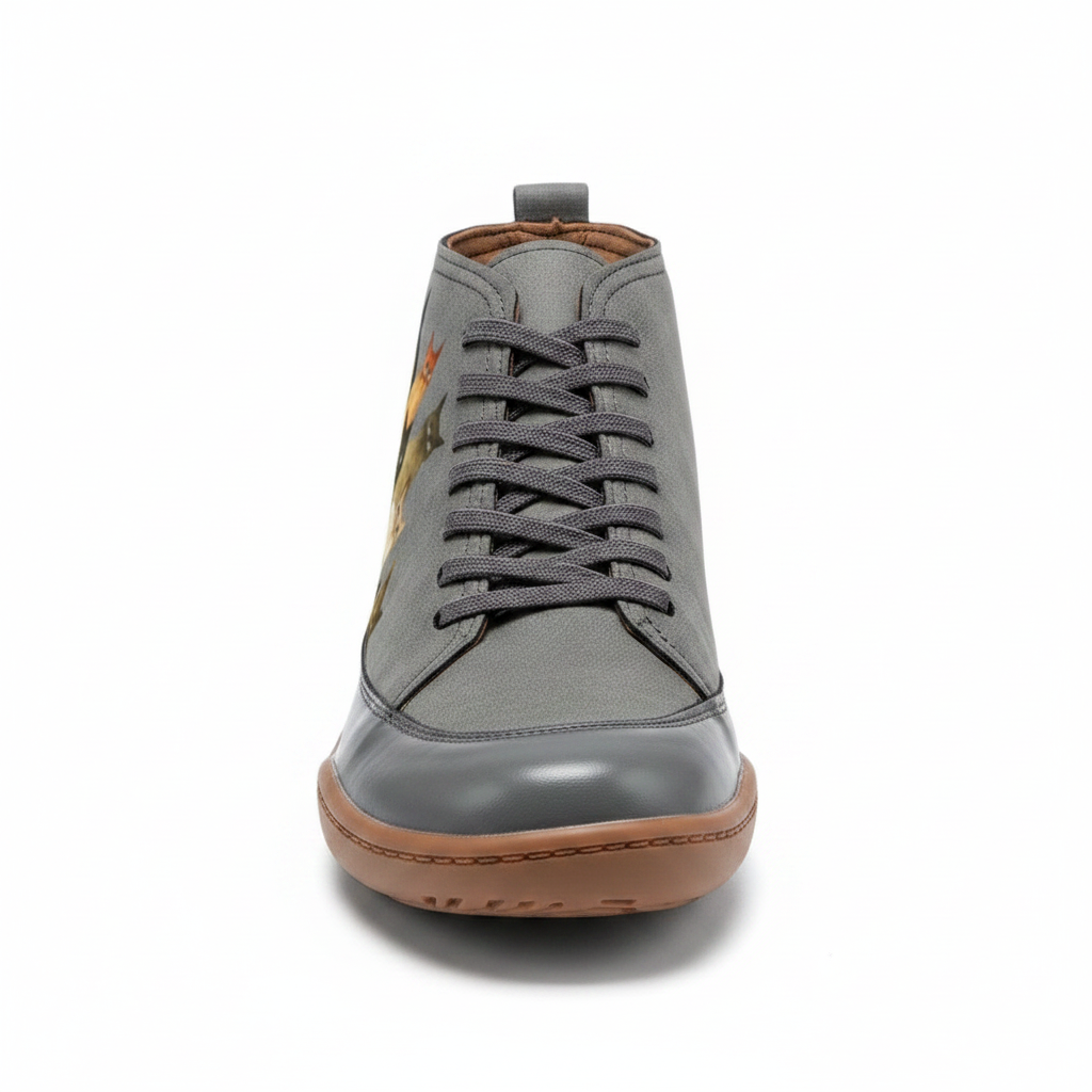 Nyrra | Women's Wide Fit Zip-Up Ankle Boots