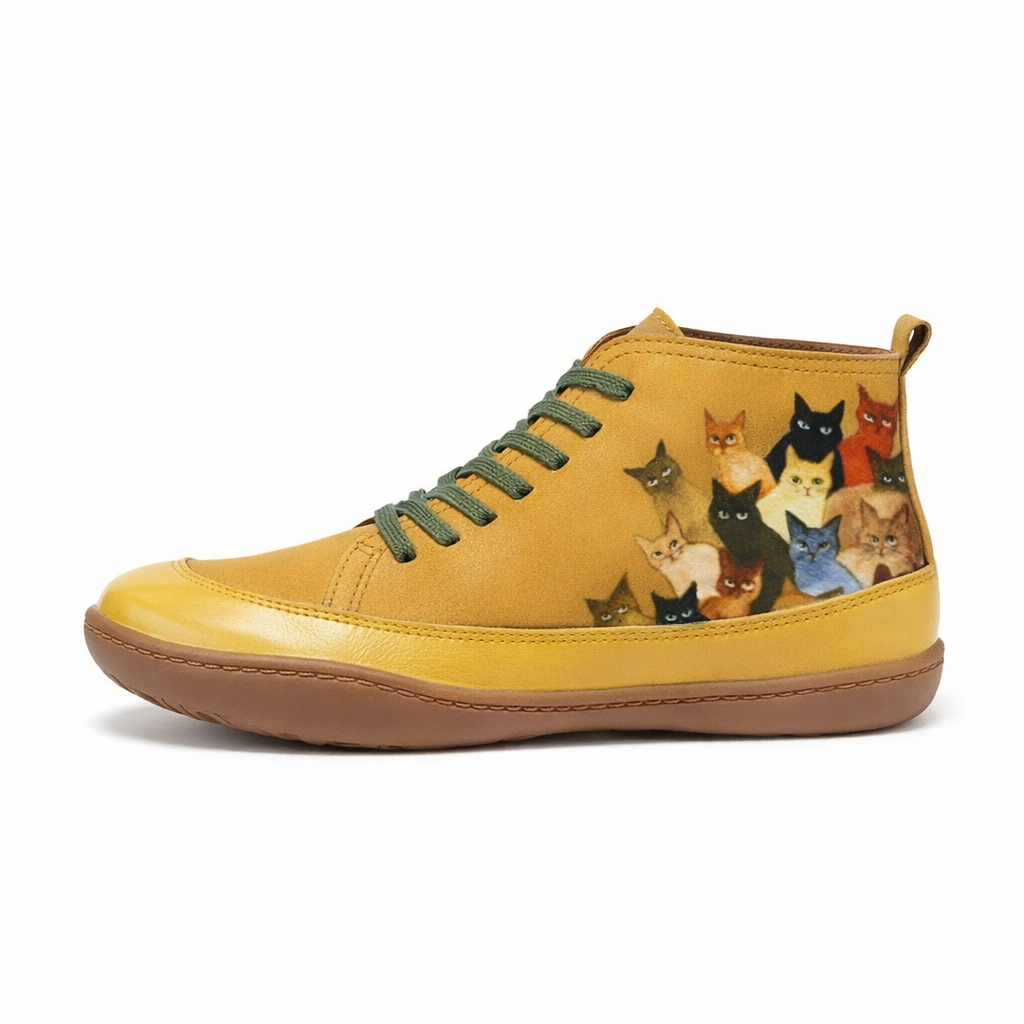 Nyrra | Women's Wide Fit Zip-Up Ankle Boots