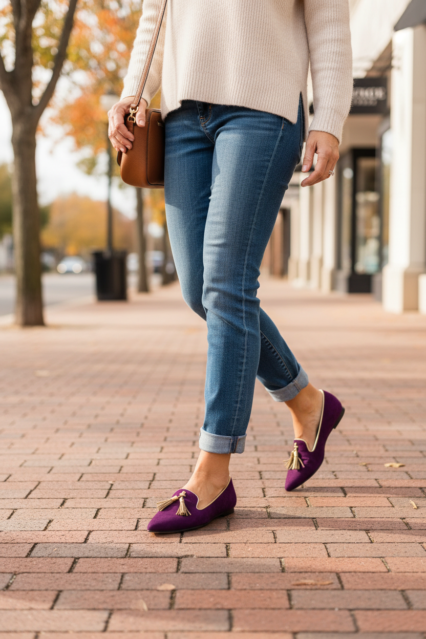 Petra | Women's Classic Tassel Slip-On Loafers