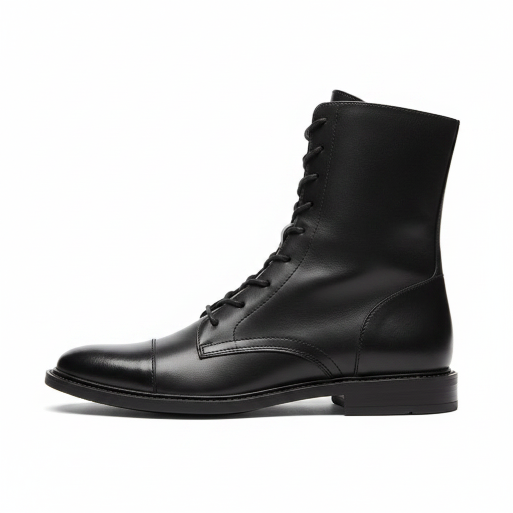 Rosalyndra | Women's Block Heel Lace-Up Ankle Boots