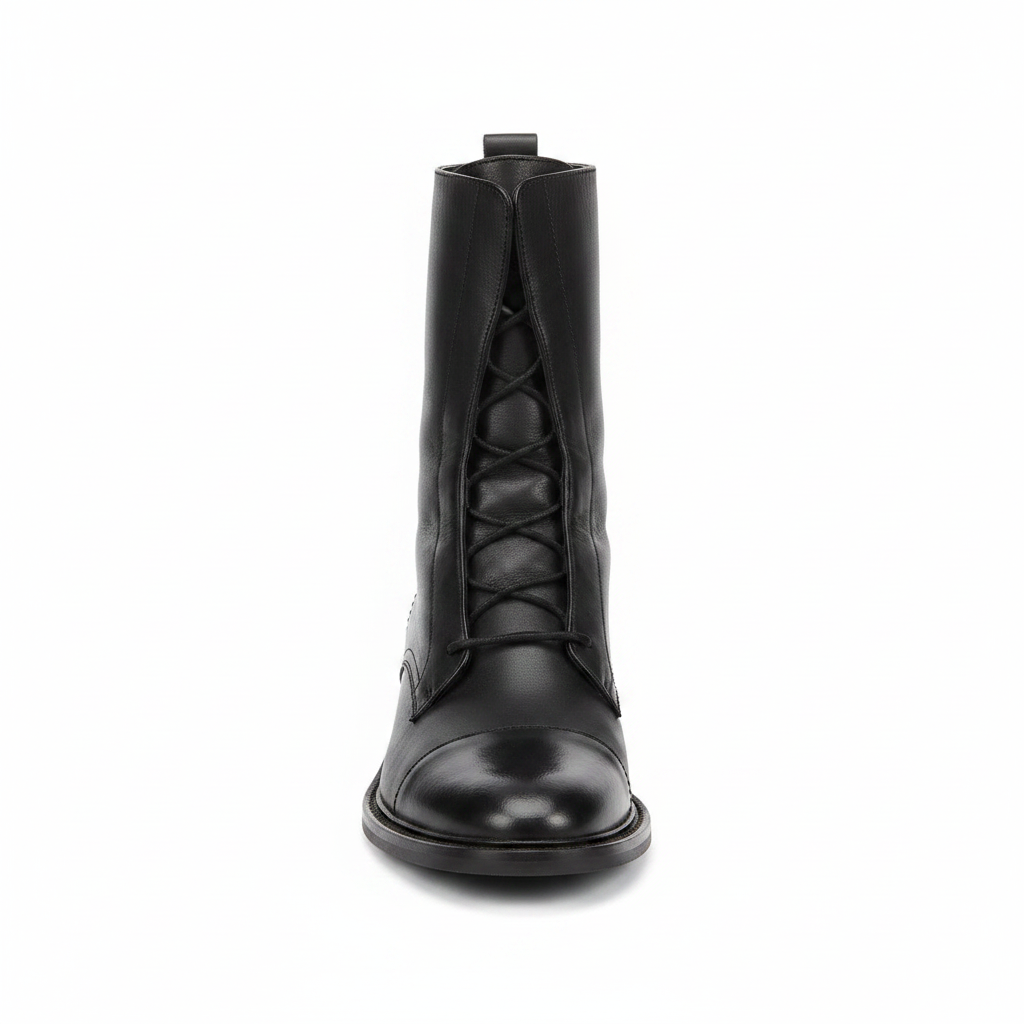 Rosalyndra | Women's Block Heel Lace-Up Ankle Boots