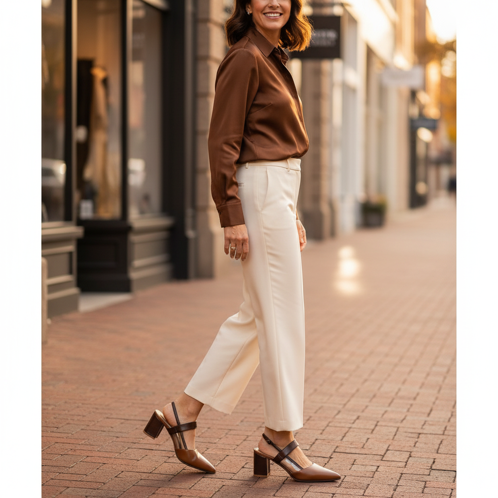 Sandrine | Women's Block Heel Strappy Sandals