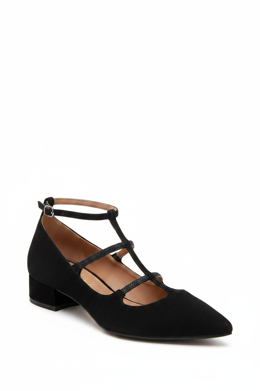 Sorelle | Women's Classic Block Heel Pumps in Nude