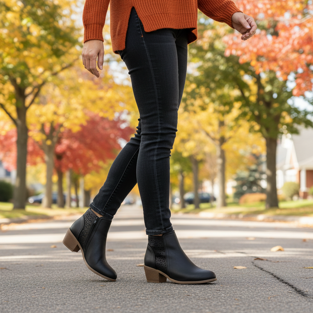 Talen | Women's Lace-Up Wide Width Ankle Boots