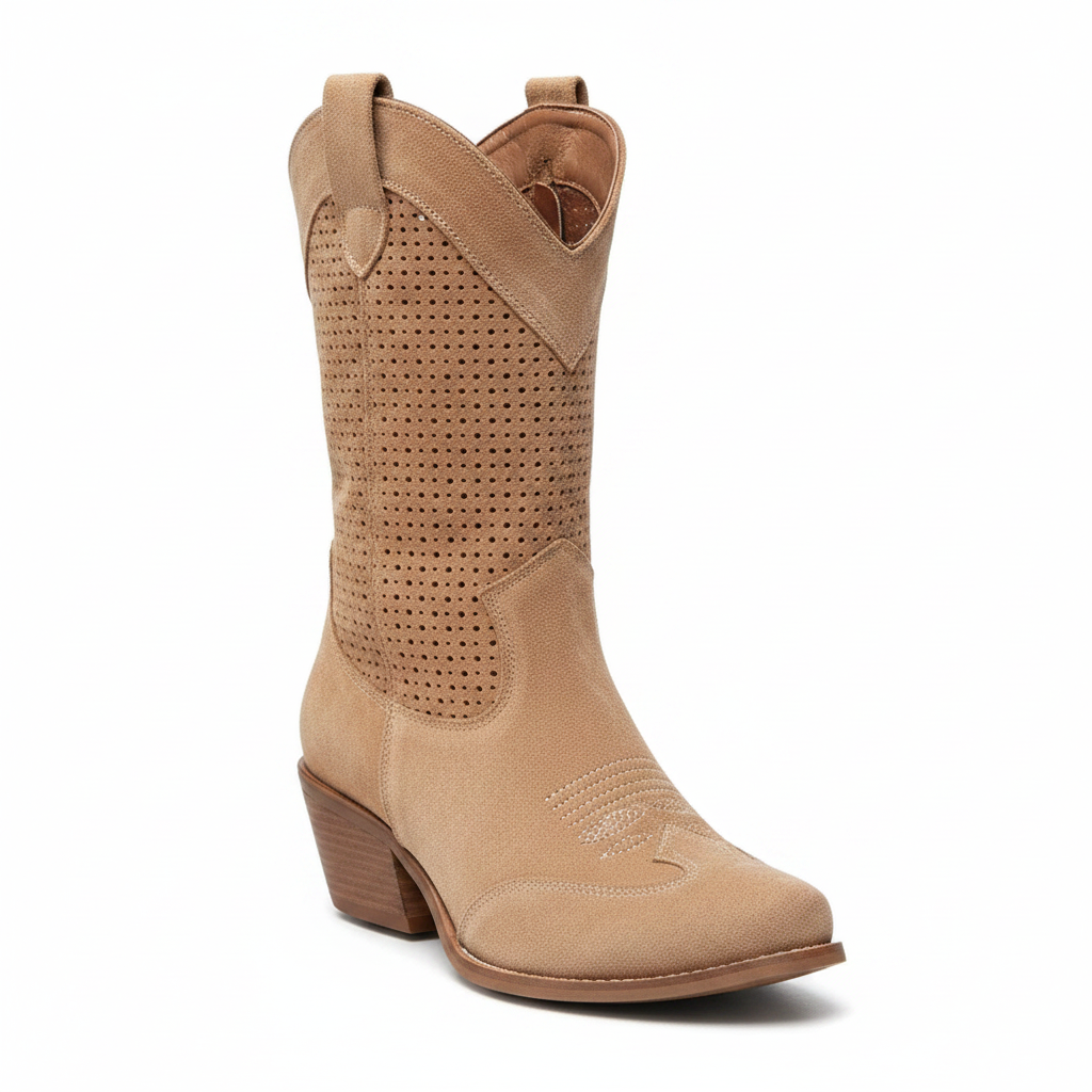 Taren | Women's Block Heel Side Zip Ankle Boots