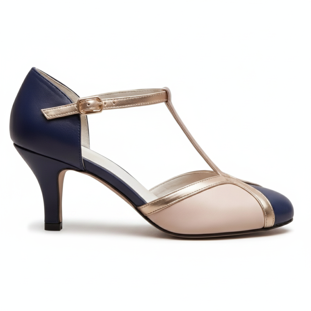 Tazariah | Women's T-Strap Block Heel Sandals