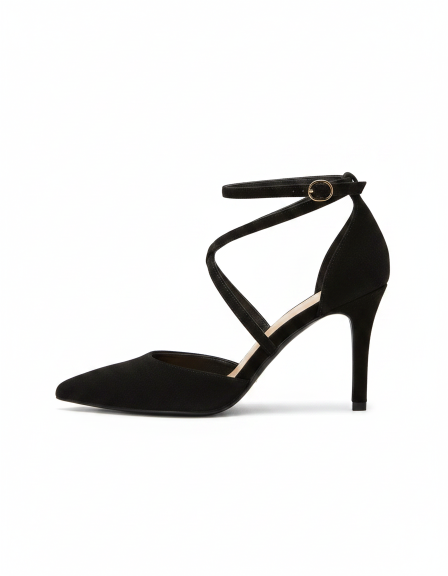 Veylah | Women's Open Toe Block Heel Pumps