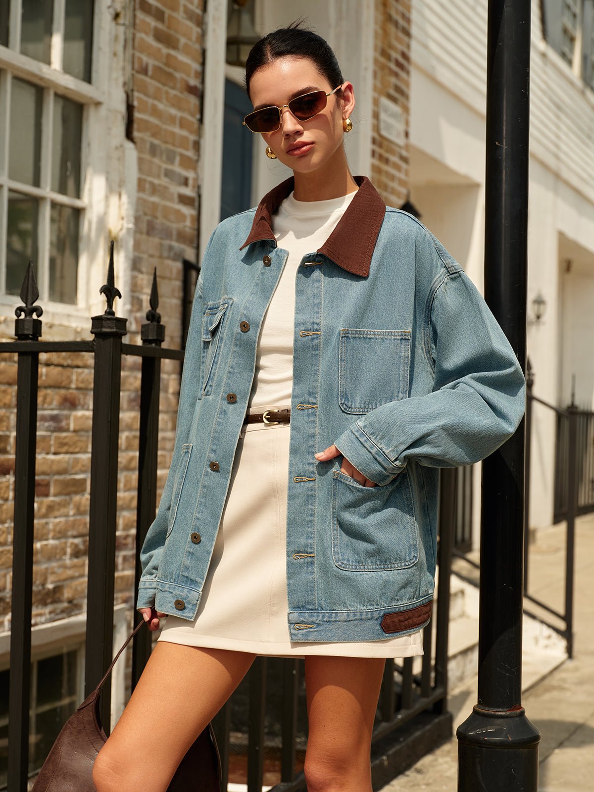 Mia | Women's Belted Mini Skirt Mid-Rise Regular Fit