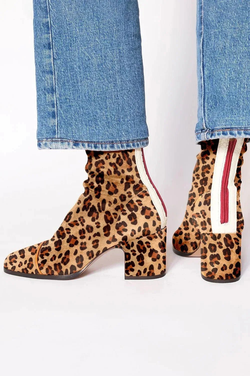Sienna | Women's Square-Toe Block Heel Ankle Boots